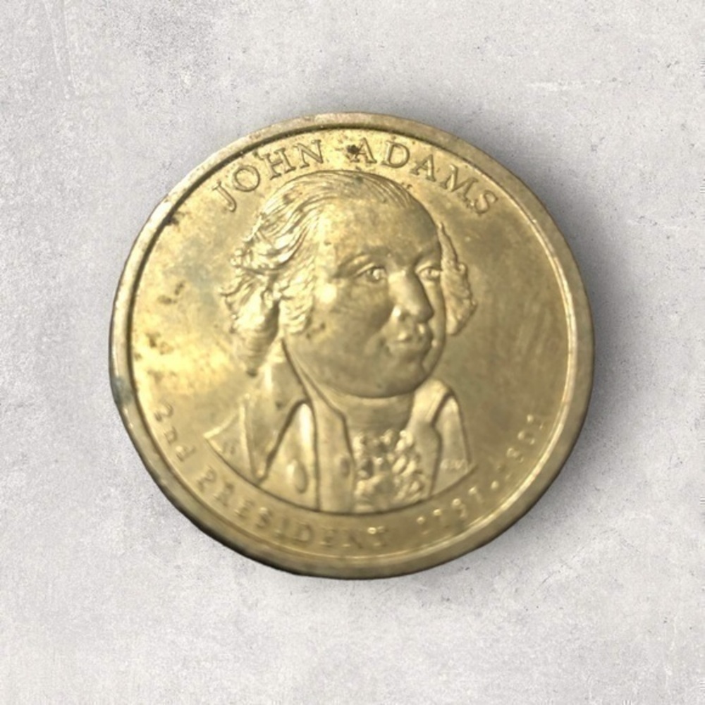 Vintage Coin 1797-1801 President John Adams 2007 Pluribus E Unum
